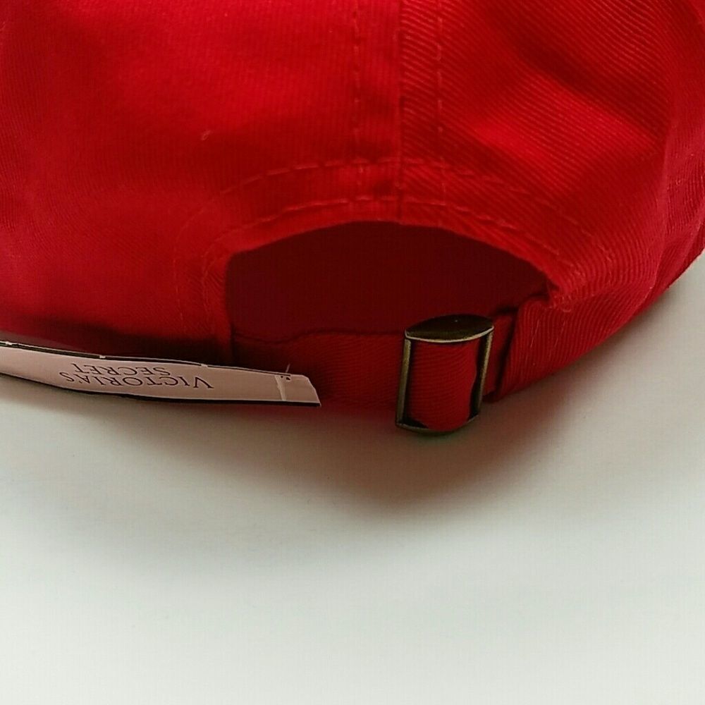 Victoria's Secret Sport Red Hat NWT - Picture 3 of 5